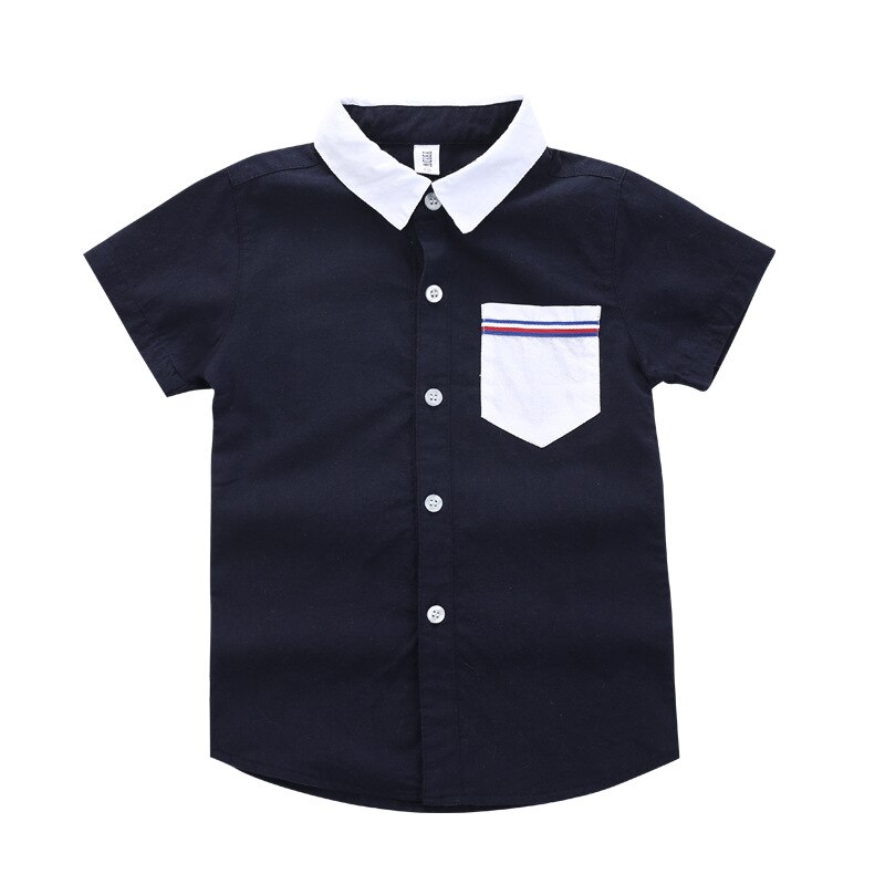 Kinder kurzarm Shirt Trend kinder Kleidung Koreanische Druck Hemd Kinder Kleidung der Junge Sommer Hemd