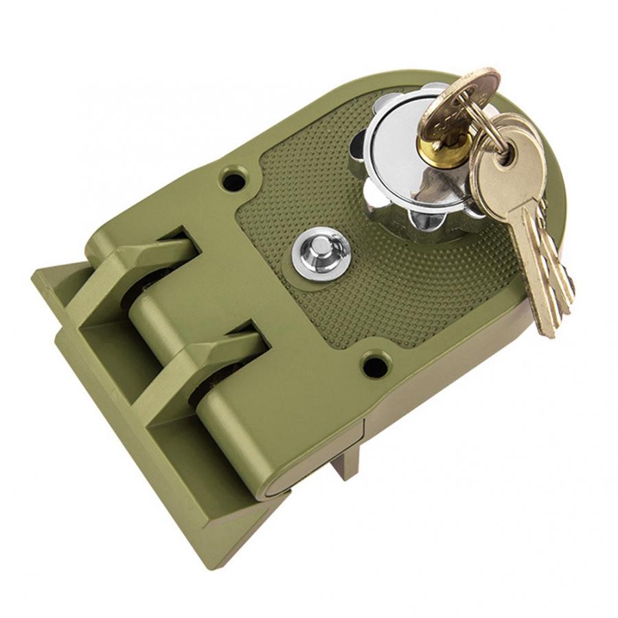 Zinc Alloy Durable Mechanical Door Lock Anti-theft Jimmy-Proof for Home Security cerradura inteligente