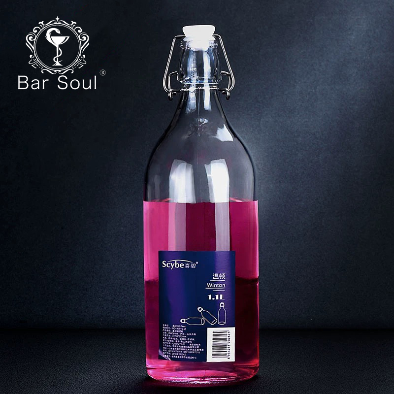Bar soul juice flaska livsmedelsklassad plast hermetiskt förseglat material bartenderverktyg barverktyg