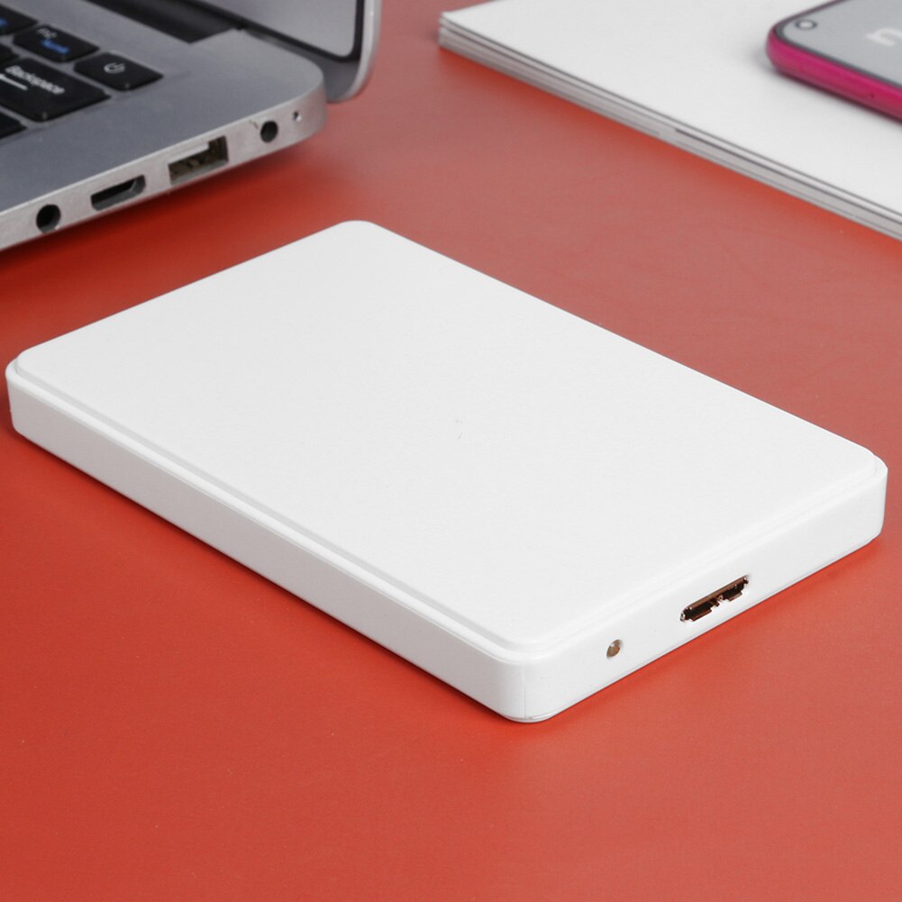 2.5 inch SATA HDD SSD External Enclosure Box USB 2.0 Hard Drive Disk Case Aluminum Alloy 6Gbps Enclosure Box Support 8TB