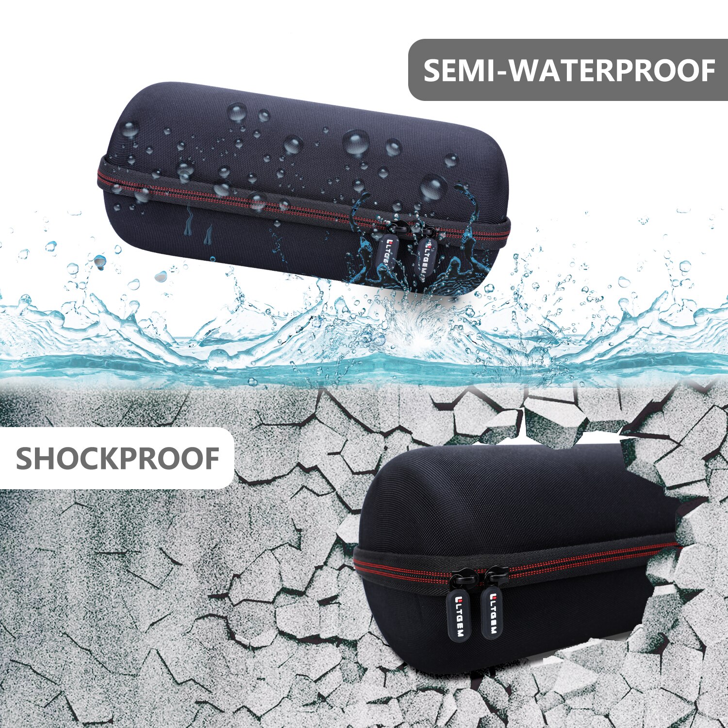 Ltgem Eva Hard Case Voor Bose Draagbare Home Speaker-Met Alexa Voice Control Ingebouwde