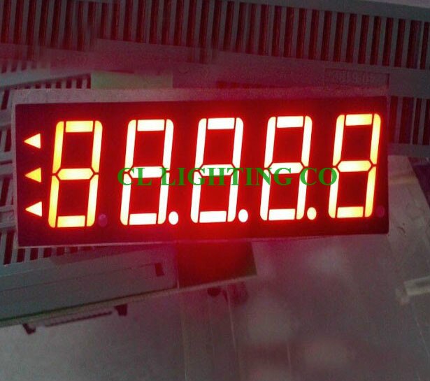 5 Bits Digital Tube Led Display 7 Segment red 0.56 inch common cathode 0.56" 0.56in four digits display