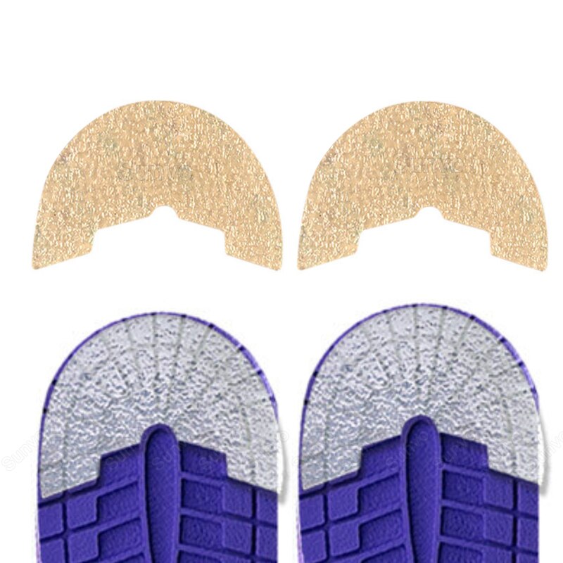 Sunvo-Protector de suela de talón para zapatillas, pegatinas de suelas resistentes al desgaste, autoadhesivas, suela de goma, almohadillas antideslizantes para el cuidado de los zapatos: Fit EU 40-41
