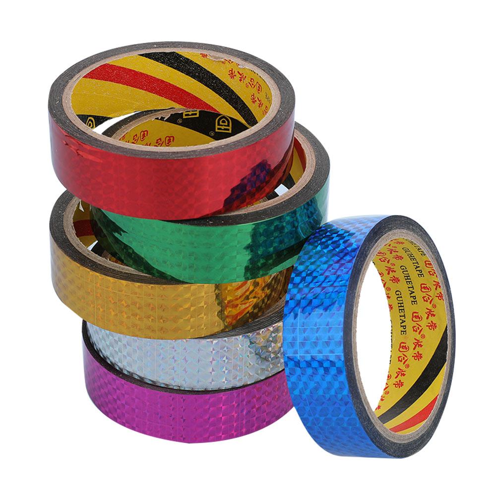 30m beskyttelses gule tape advarselstape merketape multifunksjonell dekorativ tape klebrig papir