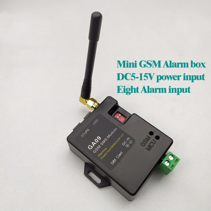 Módulo remoto de alarma de teléfono, dispositivo de 8 canales de entrada, GSM, SMS, protección de seguridad, para casa, fábrica, almacén,