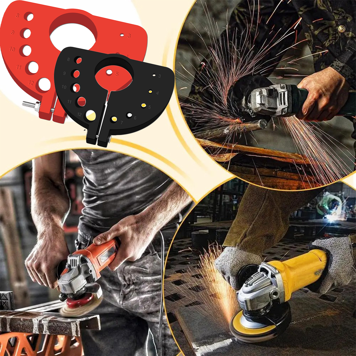 Broca de molienda multifuncional, afilador de cuchillos de perforación de impacto eléctrico, herramienta de molienda de ángulo de molienda multiusos