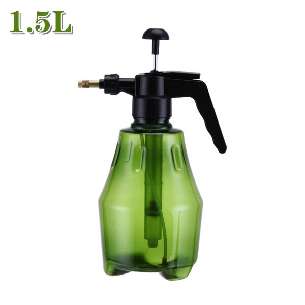 Sprayer Hand Air Pressure Trigger Sprayer Bottle Adjustable Disinfection Sprayers Air Compressor Pump Spray Bottle Watering Can: 1.5L Green