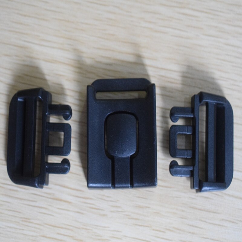 3 POINT HARNESS BUCKLE 25mm anti-slip Acetal Tripoint Buckle，Booster seat belt buckle ,highchair harness buckle 3 way