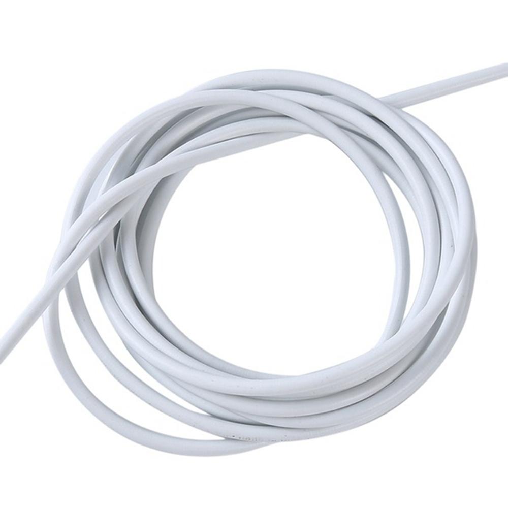 3/4/5M Length Window Cord Cable Net Curtain Wire White Windows Curtain Line With Hooks & Eyes For Caravans Boats