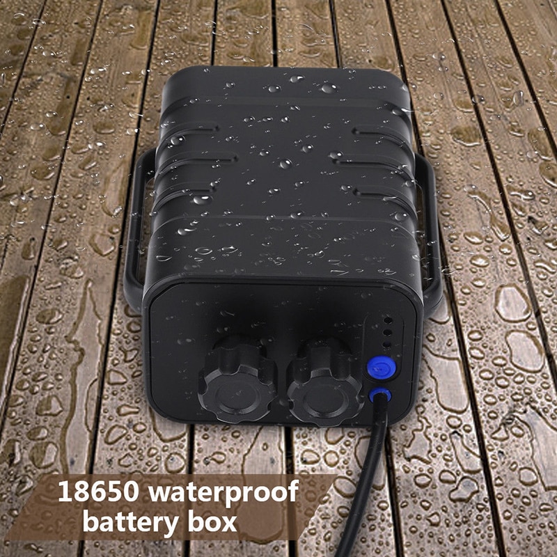 Gtf 8.4V 2A 6*18650 Fietsen Veiligheid Waterdichte Batterij Case Huis Cover Voor Fiets Achterlicht Koplamp fiets Lamp