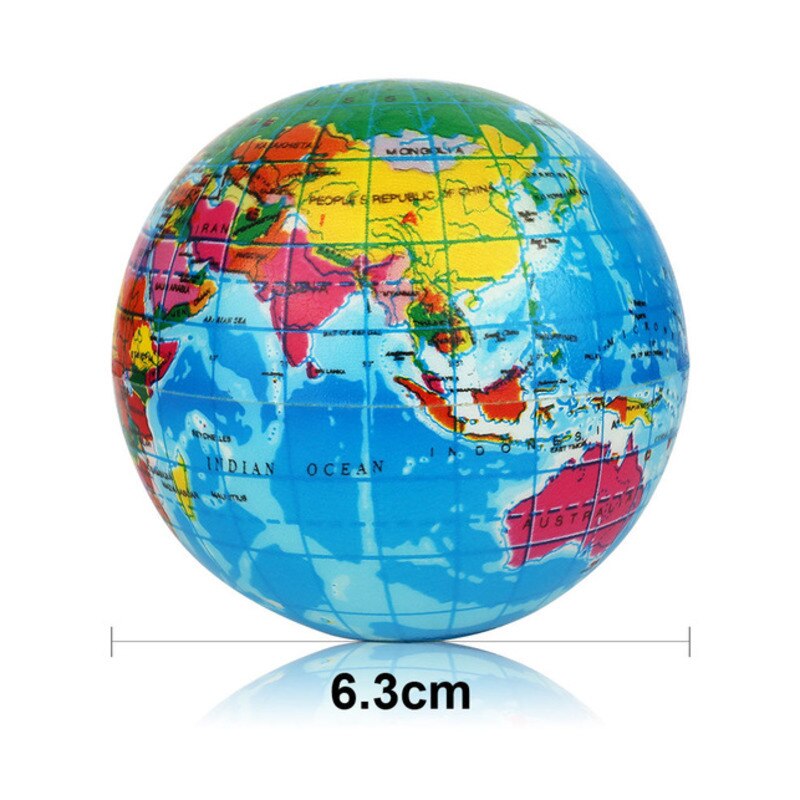 12Pcs/Set Soft Squishy Toy Earth World Map Toys For Children Slow Rising Stress Relief Antistress Novelty Gag Toy Kid Funny