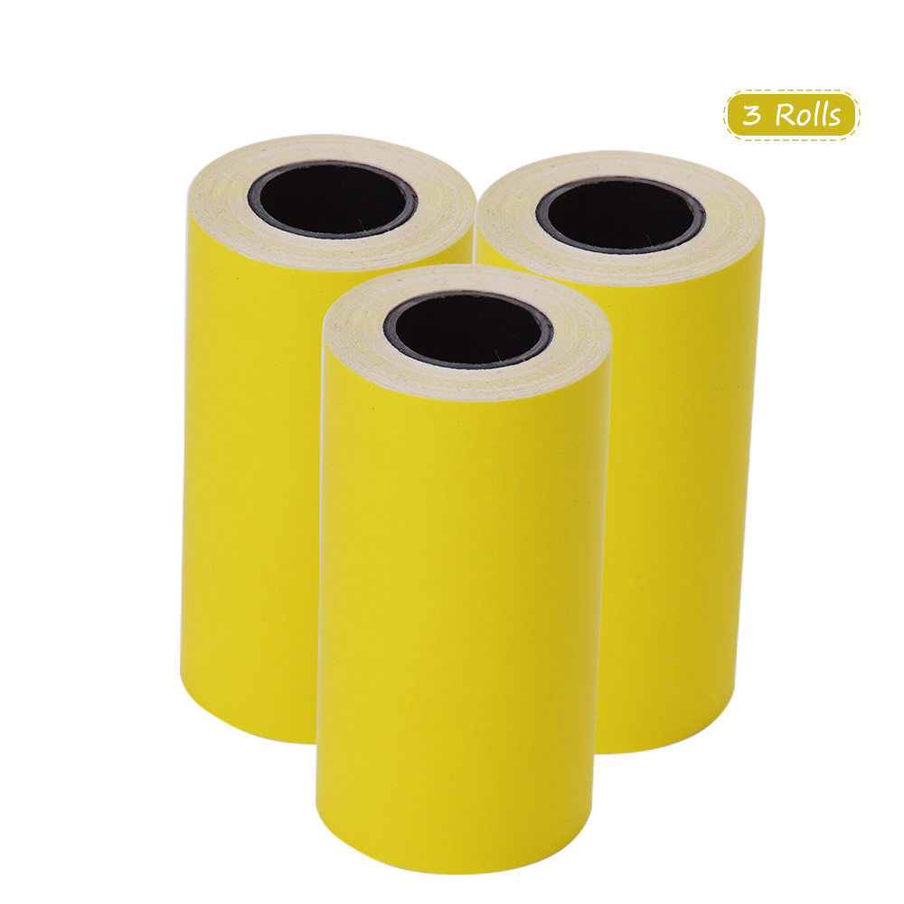 Printable Color Sticker Paper 3 Roll Direct Therma... – Grandado