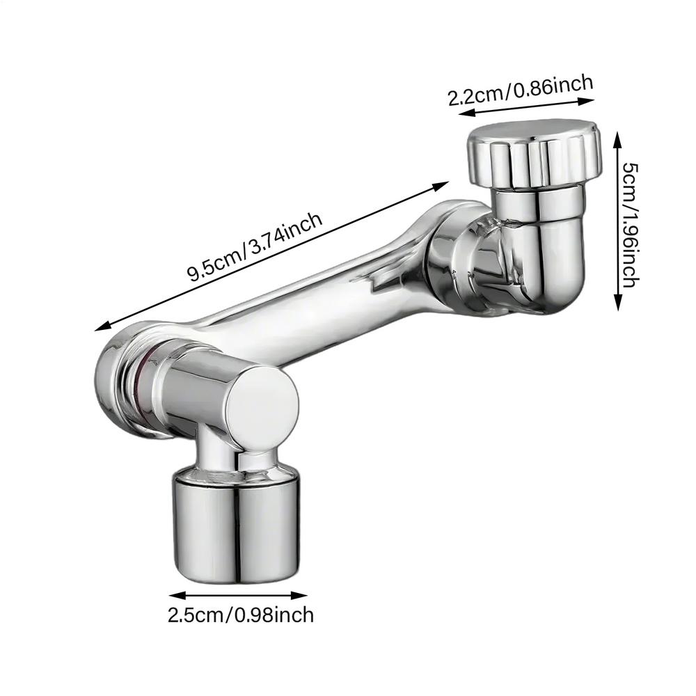 Tête de pulvérisateur rotative universelle pour HOSink, rallonge d'Extension, accessoire de rêve: WHITE