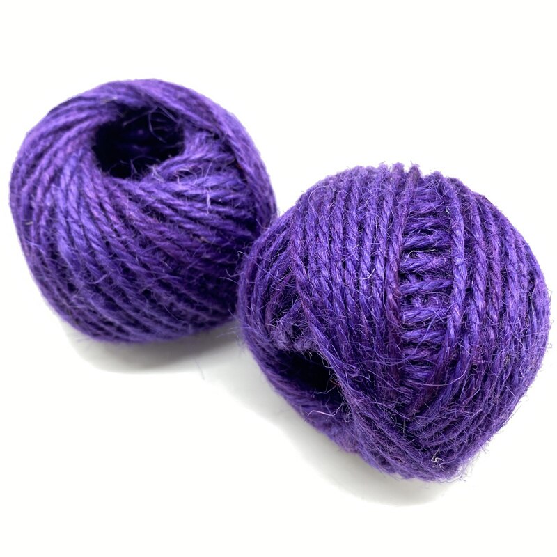 25Meter/roll Natural Hessian Burlap Jute Twine Rope for Wedding Party Decor Ribbon for DIY Party Craft Decorations: 11