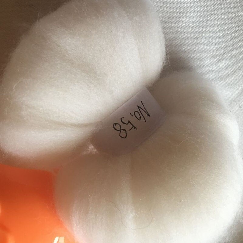 WFPFBEC 70 s Australië GEKAMD 100% WOL fiber merino diy wol voor neddles vilten 50g 100g 200g 300g 500g 1000g NR 58