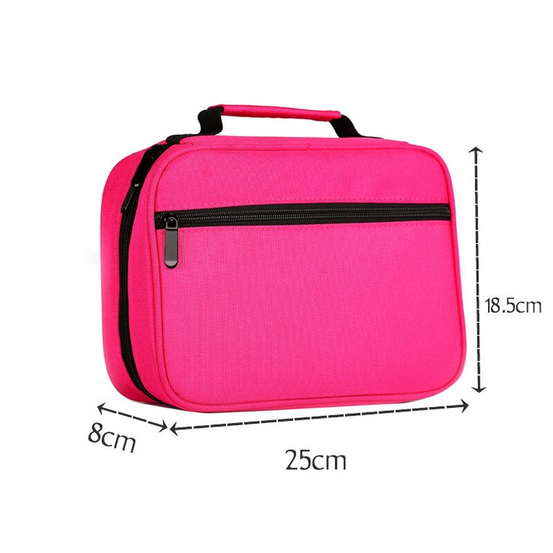 40/60 Holes Art Marker Pen Storage Bag Large Removable Pencil case Pen Bag Box Stationery Pouch
