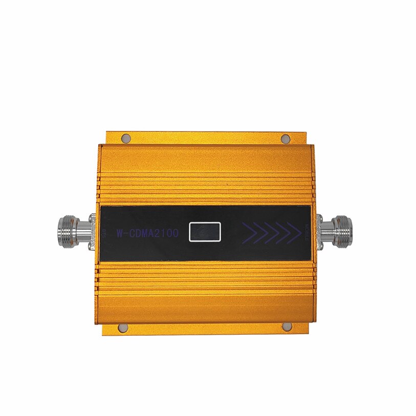 3G WCDMA 2100MHz Signal Booster - 65dB Gain, 18dBm Output, LCD Display, 60-100sqm Coverage