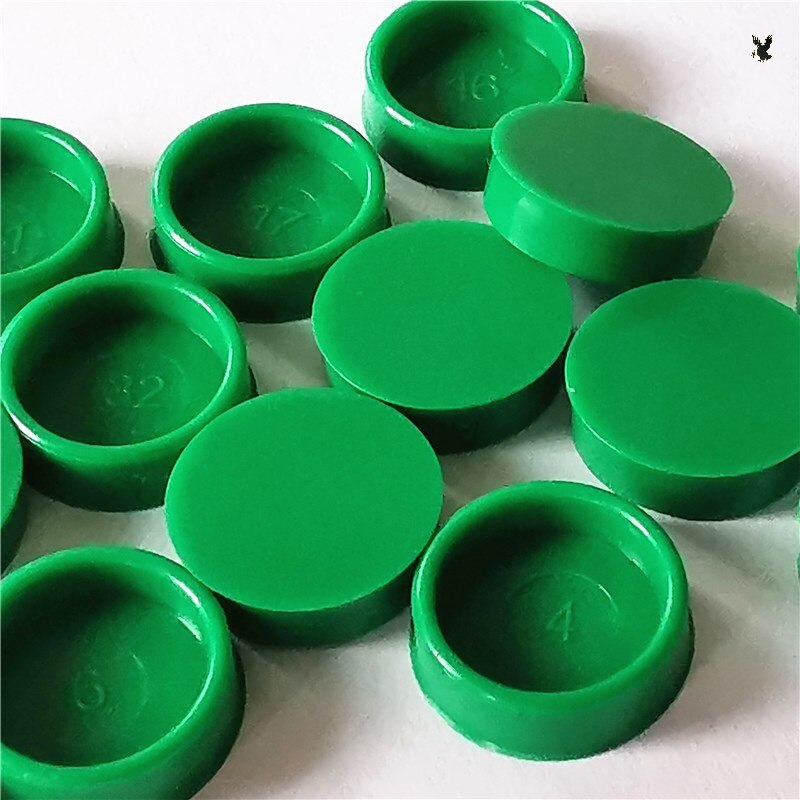 50pcs Nylon Plastic Dust Cover Green Caps Protector For HGR15 HGR20 HGR25 HGR30 HGR35 HGR45 HGR55 HGR65 HIWIN Linear Rail Guides