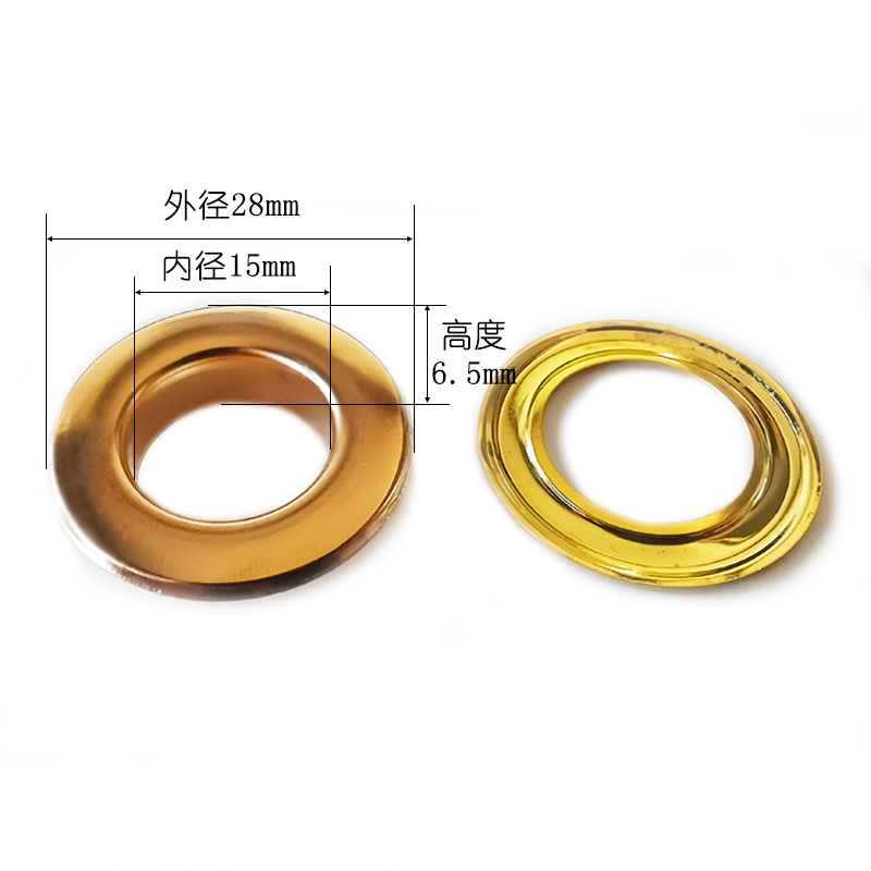 10Pcs 12mm 14mm 15mm Grommet Eyelets Metal Eyelets with Washers Curtain Grommet: Nickel-Free White
