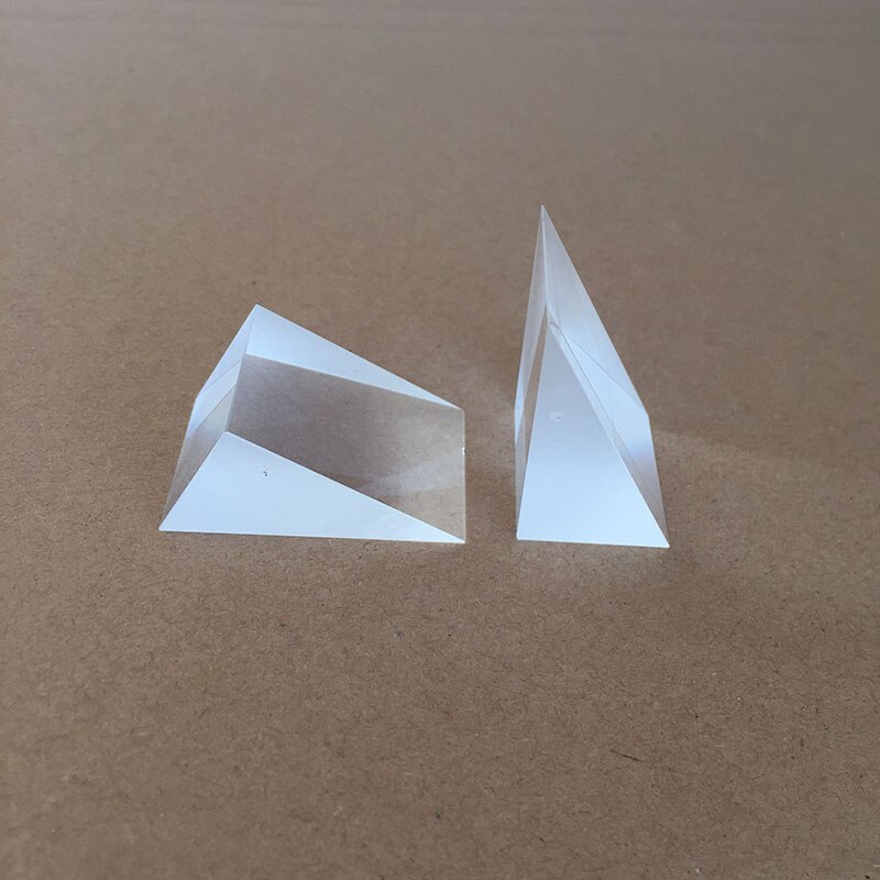 Right Triangle Prism Lazy Glasses Lens 30 Degree Large -angle Surface Plating Inner Anti-Mitsubishi