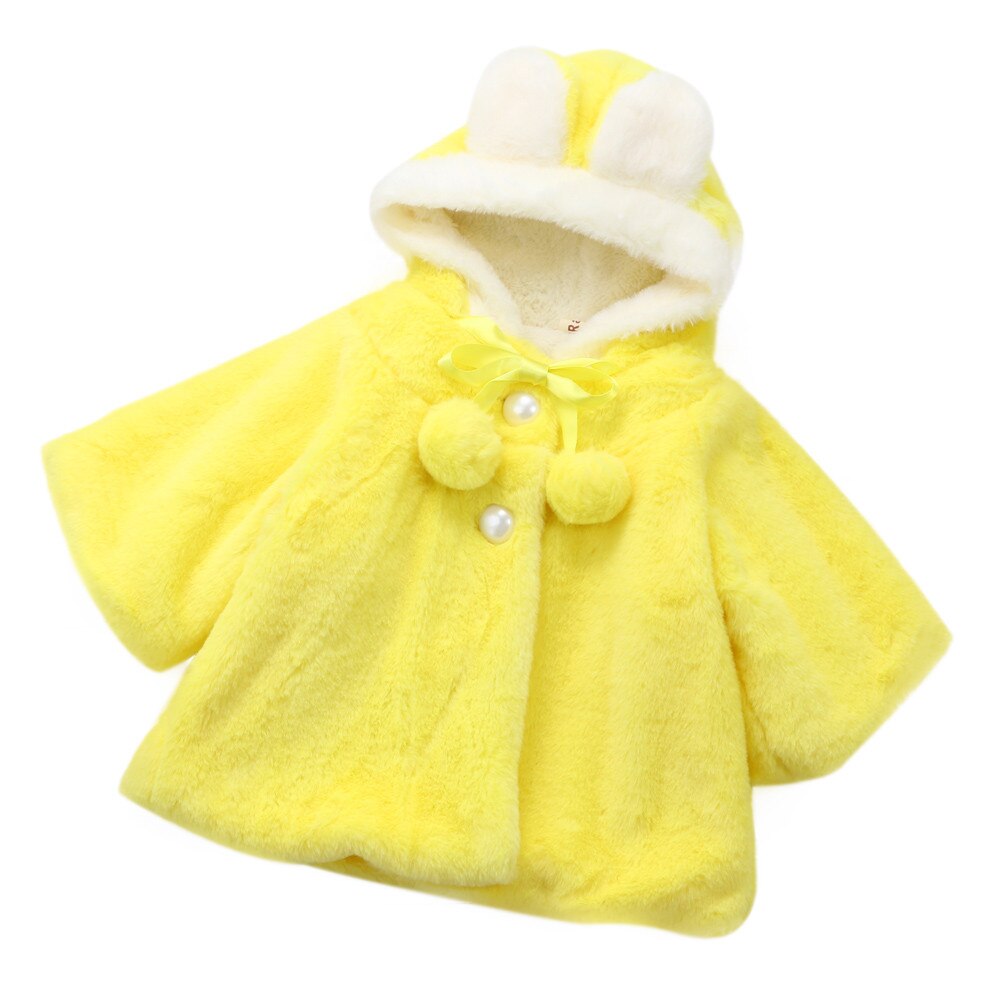 Kids kleding Baby Baby Meisjes Herfst Winter Hooded Jas Mantel Jas Dikke Warme Kleding Meisje Kleding Bovenkleding Voor Meisje # p30