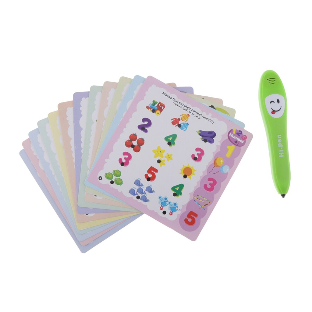 Early Childhood Cognitive Learning Intelligent Pen Learning Cards