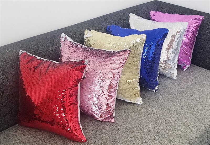 style sublimation blank Magical sequins item product heart transfer printing diy custom consumables 40*40cm 10pcs/lot