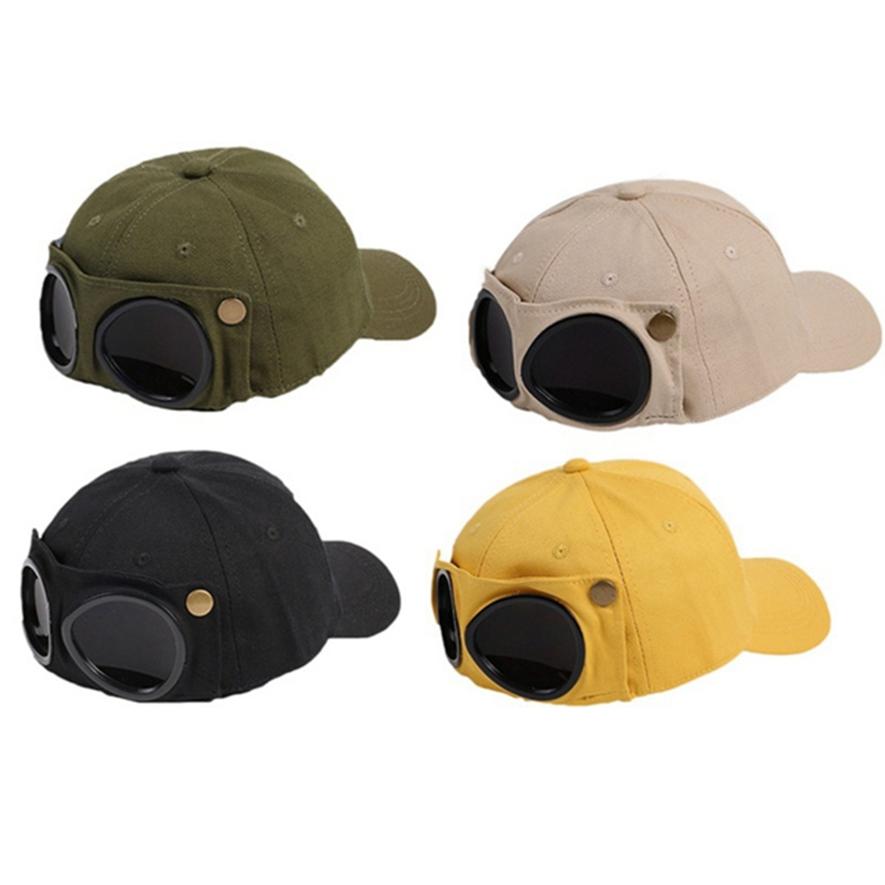 Sombrero de aviador con visera para mujer, gafas de sol femeninas de coreana, a la , gorra de béisbol