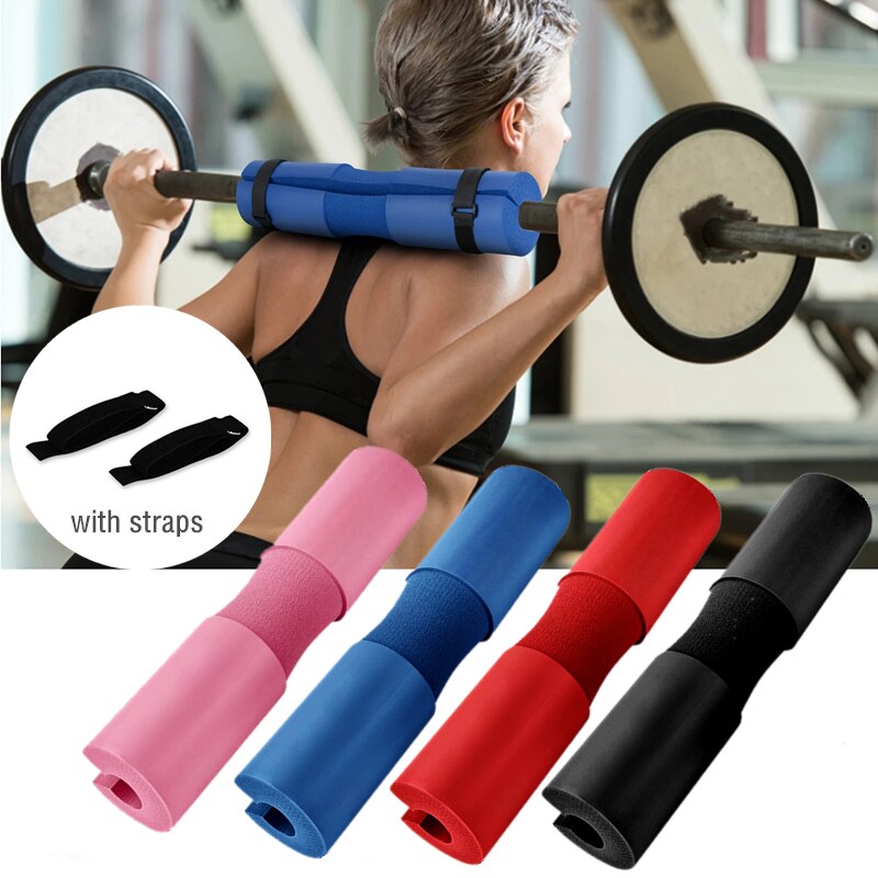 Almofada para barra, agachamento de levantamento de peso, espuma, protetor de ombro para pescoço, almofadas de academia, fitness, 1 peça
