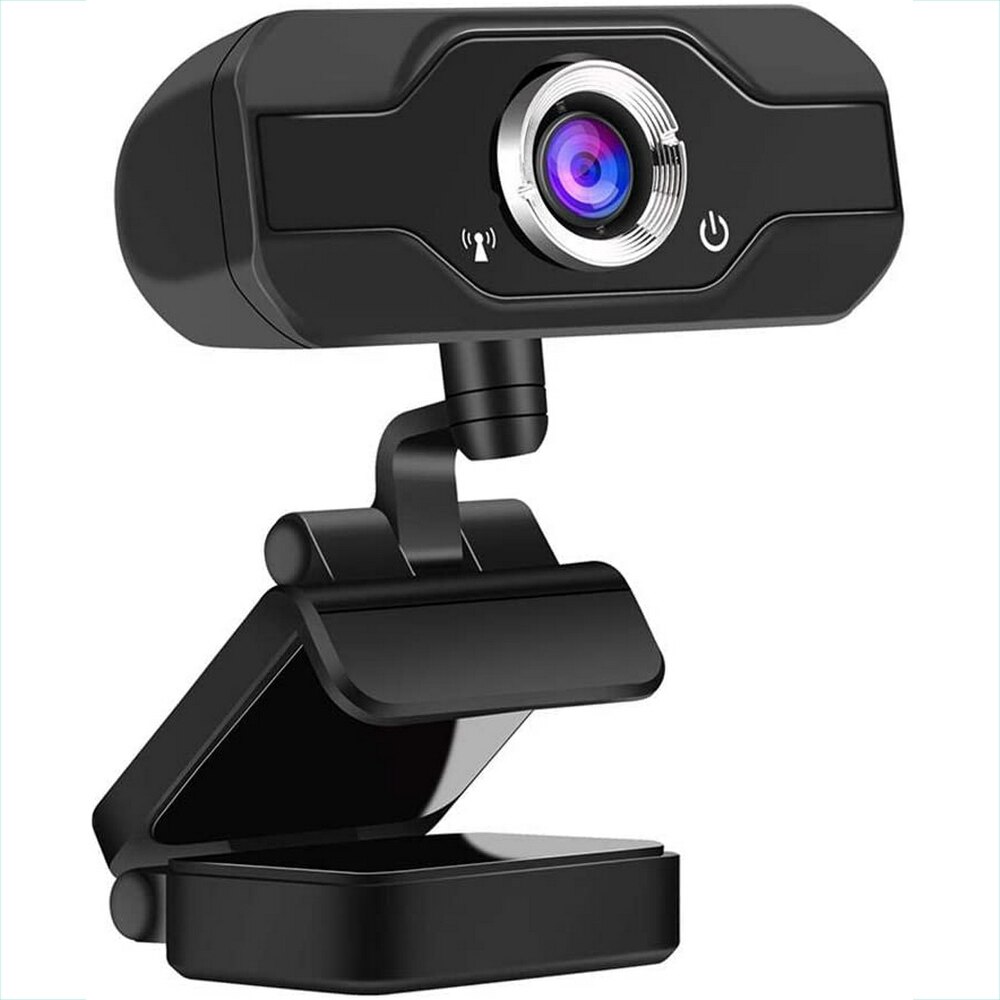 1080P HD Camera Built-in Microphone 360 Degree Rotating USB Plug Mac Laptop Desktop Camera Web Camera Connected To Mobile Phone: Default Title
