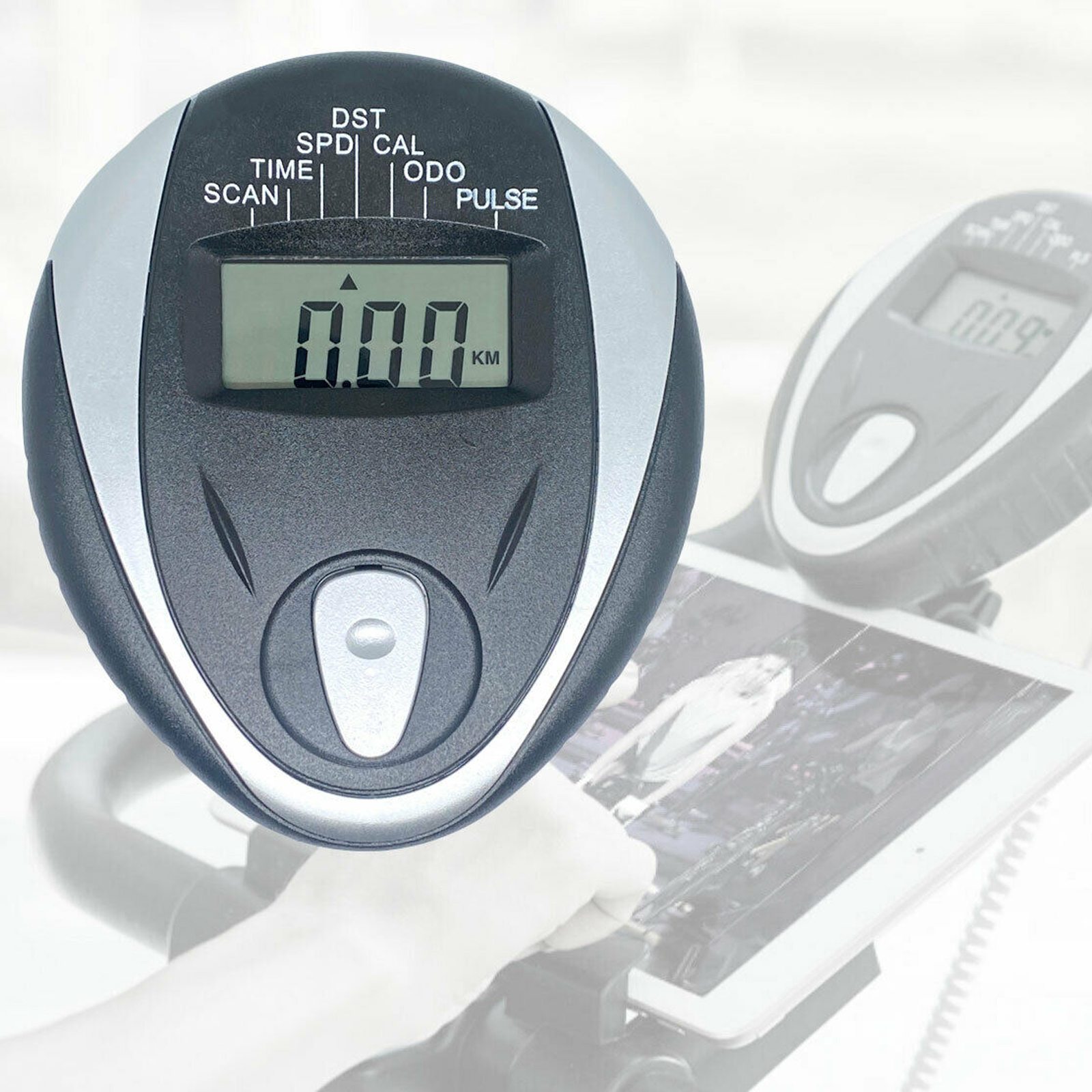 Replacement Monitor Speedometer Counter for Stationary Bikes, Exercise Bike Computer
