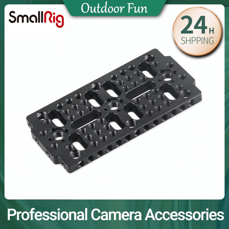 Smallrig dslr montagem queijo placa câmera estabilizador para blackmagic ursa mini câmera 1681