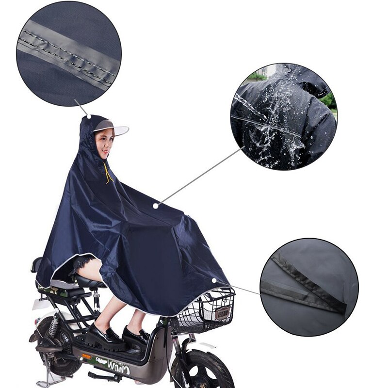 Modische Regendicht Undurchlässig Regenmantel Frauen Männer Universal Fahrrad Regenbekleidung Poncho Wasserdicht Wandern Regen Getriebe