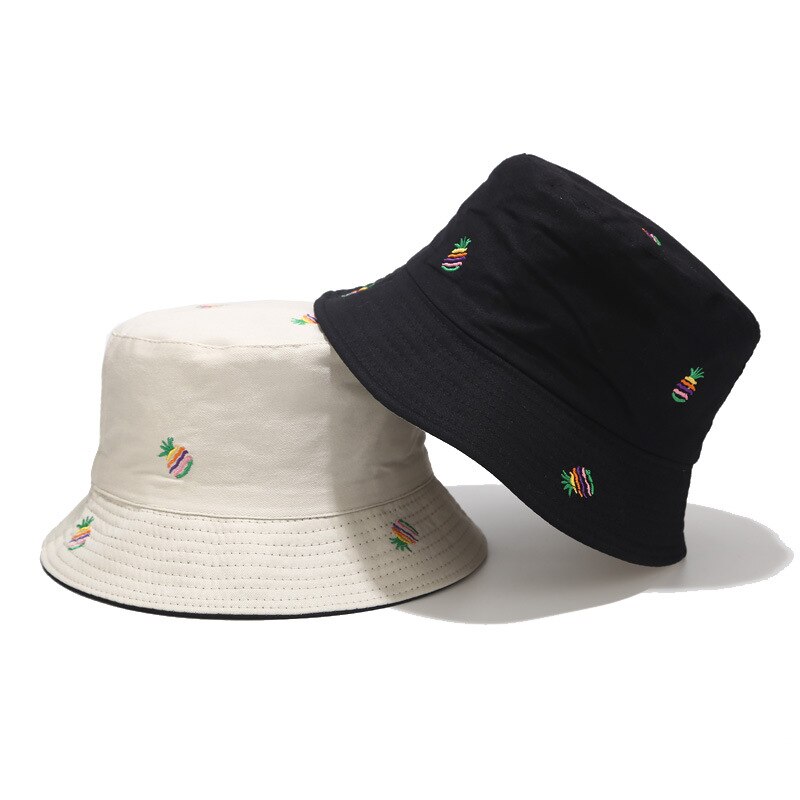 Chapéu tipo bucket hat, chapéu tipo bucket hat para homens e mulheres 136: Black