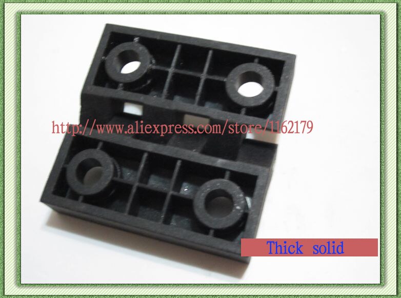 10PC/lot ABS engineering plastic nylon hinge 48*48mm black industrial jumbo durable hinges