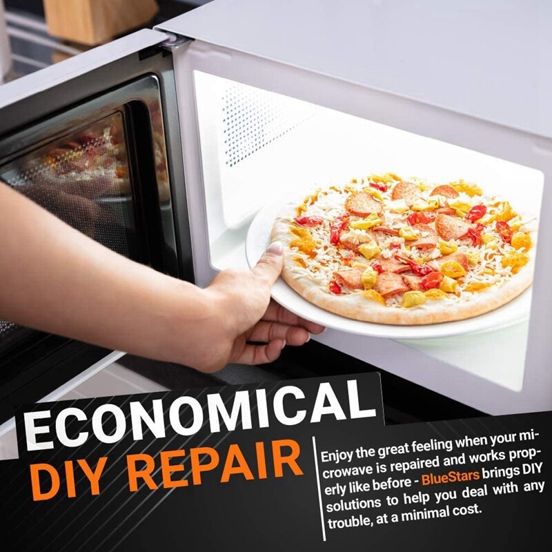 Microwave Light Bulb 40W E17 125V Replacement Part - Exact Fit for Whirlpool Microwaves and the Lava Lamps - Pack of 3