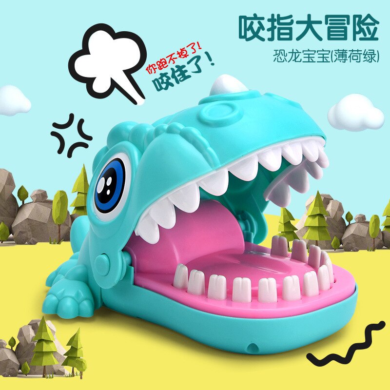 Spoof Decompression Toys Trick Crocodile Shark Bite Fingers Big Dog Pirate Barrel Trick Game Fidget Toys Stress Relief Autismo: 21