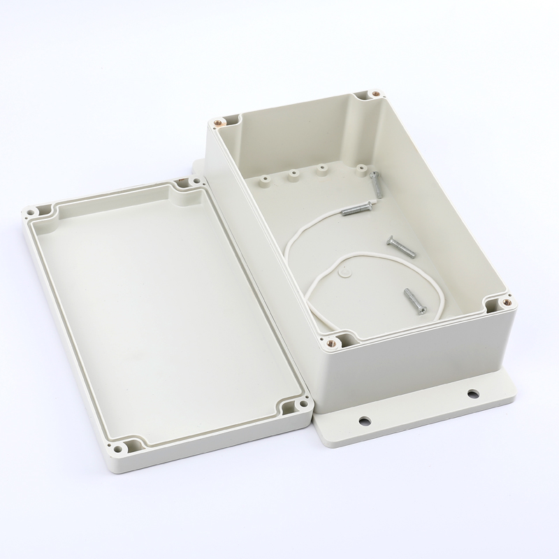 1PCS Waterproof Plastic Terminal Enclosure Box Electronic Project Instrument Case ABS Outdoor Junction Box Housing With Ears