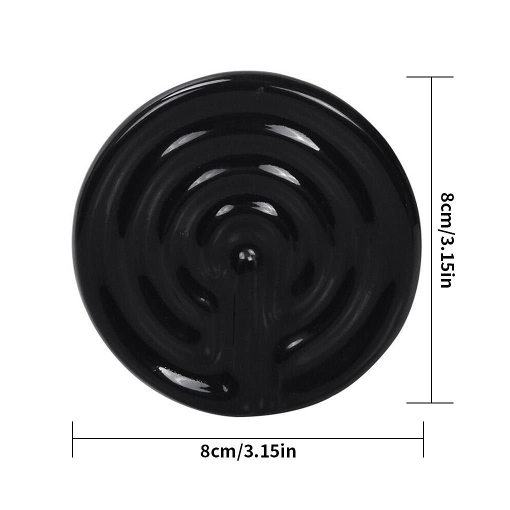 Pet Heating Light Bulb Infrared Black Ceramic Emitter Heat Lamp Bulb For Reptile Animals Heater Brooder Ceramic Heate Bulb