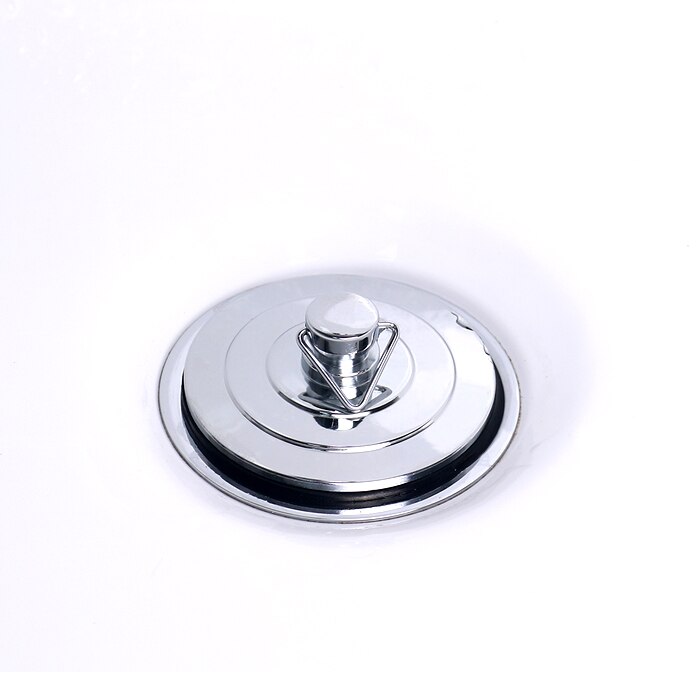 Chrome Bath Tub Drain Bathroom Sink Basin Bathtub Stopper Plug Bathtub Accessory shower Drain Plug