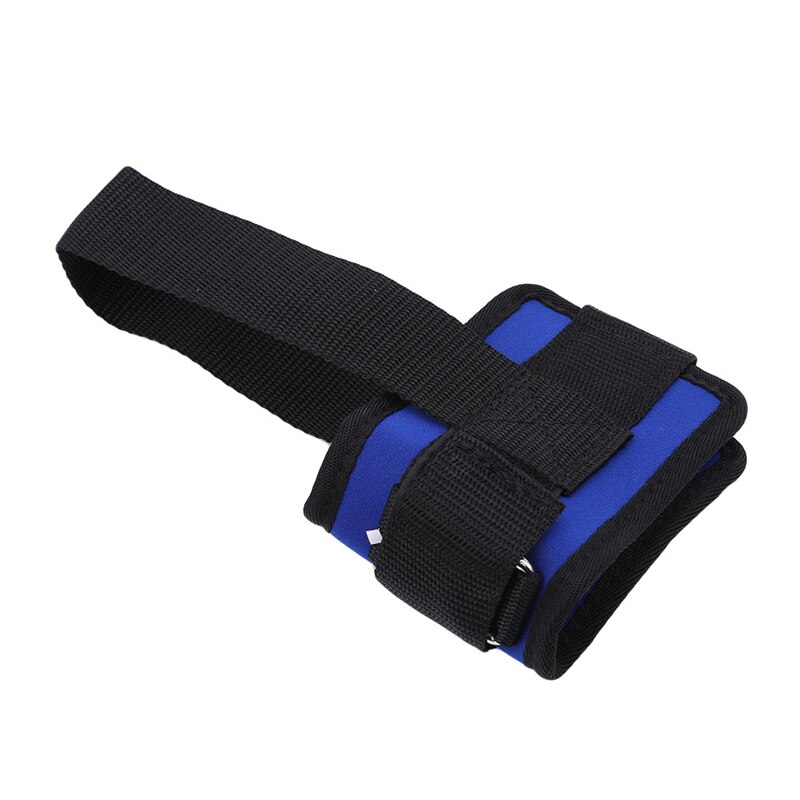 Correas ajustables para tobillo 4 en forma de D, para gimnasio, con correa para pies, máquina de Cable, ejercicio de glúteos en el muslo, accesorios acolchados para el tobillo: blue