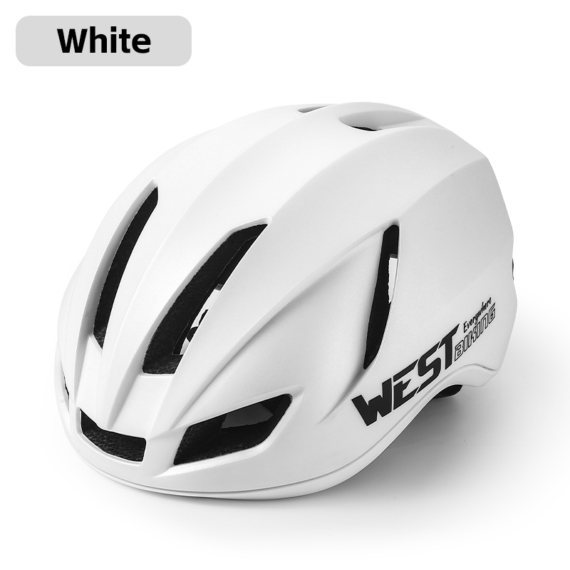 West Biking Cycling Aero Helm Mtb Enduro Racefiets Geïntegreerd Lichtgewicht Helm Mannen Vrouwen Multicolor Aerodynamische Veiligheidskappen: Bruin