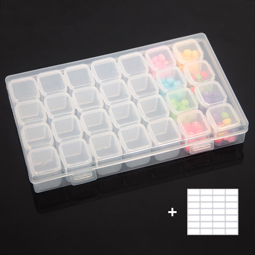 40 Square Bottle Storage Box Accessories Diamond M... – Vicedeal