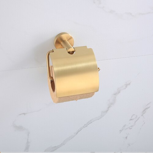 European Bathroom Rack Wall-Mounted Bathroom Towel Bar Round Bathroom Pendant Brushed Gold Bathroom Accessories As24: g