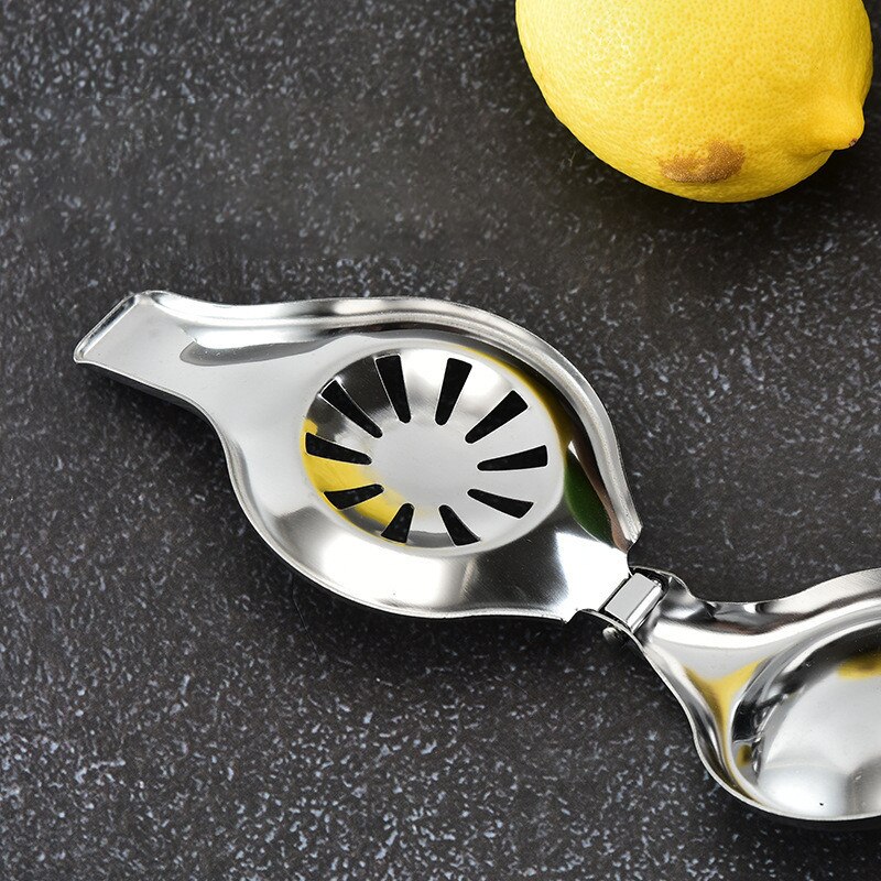 Portable Manual Juicer Squeezer Hand Pressure Stainless Steel Kitchen Bar Tools Lemon Juice Fruit Pressing Healthy Lifestyle