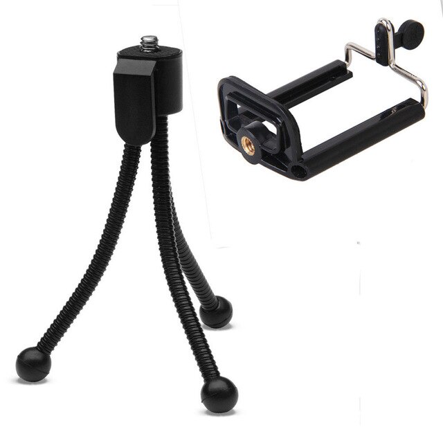 Tripod for Phone Metal Mini Tripod Lightweight Tripod Stand Mount for Digital Camera Webcam Phone DV Tripod: Tripod with Clip