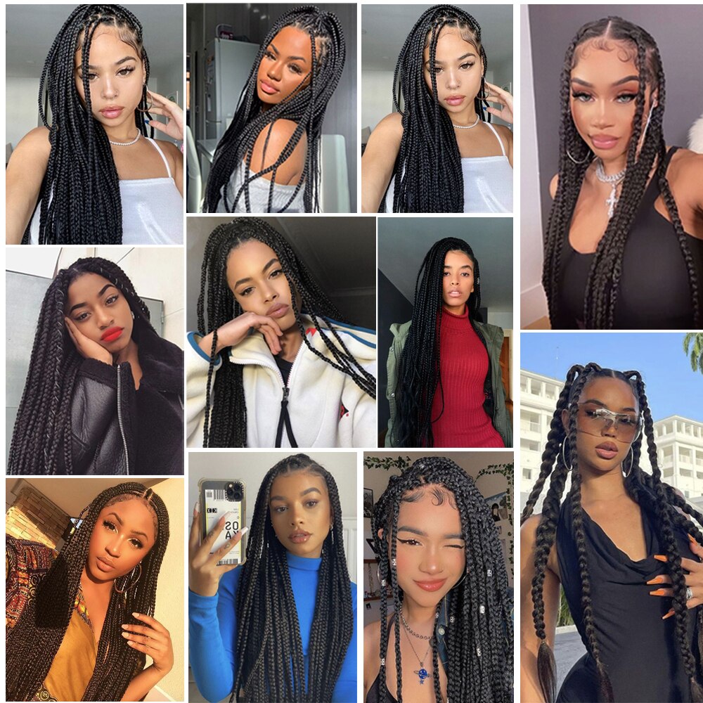 X-TRESS Pre Stretched Braiding Hair Long Braid 30 Inch 8 Packs Hair Extensions Synthetic Fiber Crochet Twist Braids