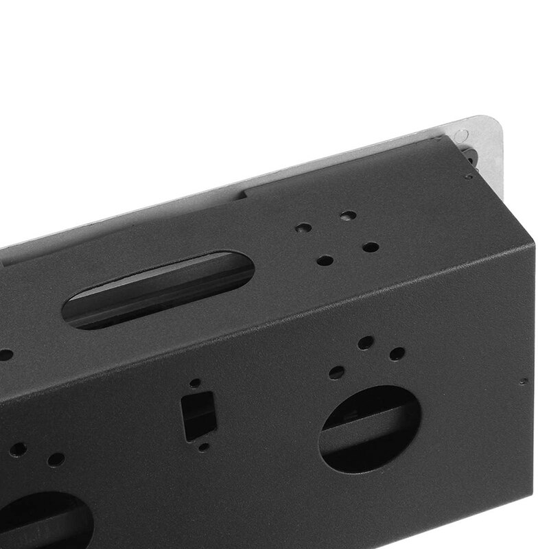 Multifunctionele desktop-up socket aluminiumlegering dubbele usb-oplaadpoort desktop desktop socket eu-stekker