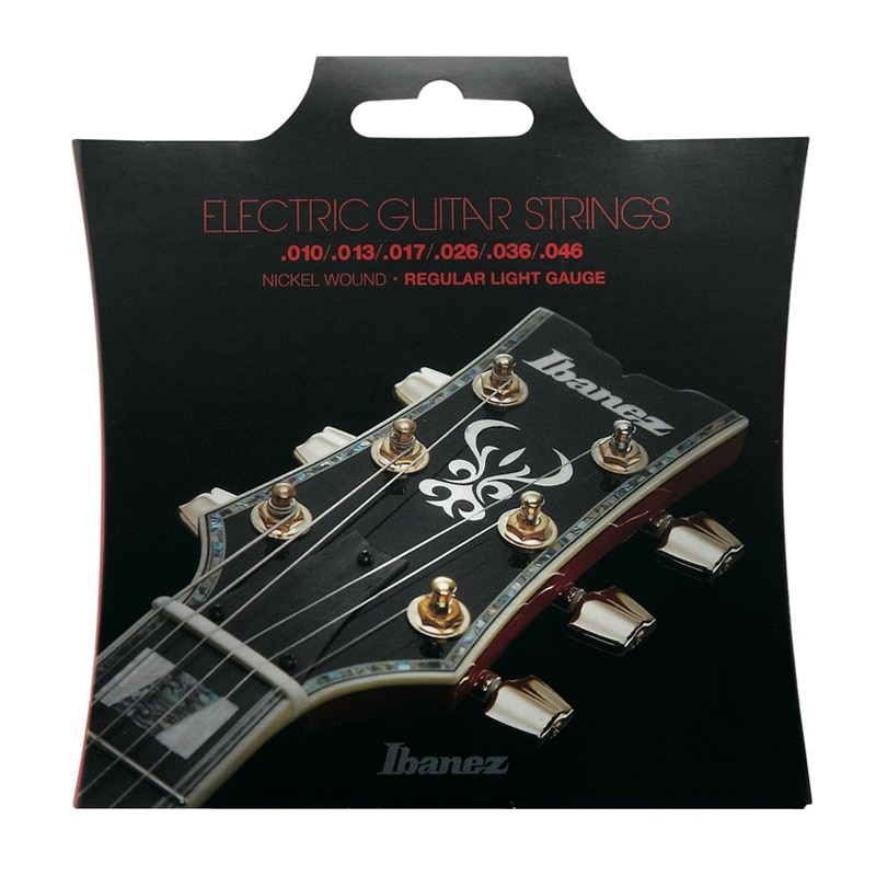 Ibanez Nickel Wound Electric Guitar Strings, Balanced Tension, Ibanez mikro, 7-String, 8-String