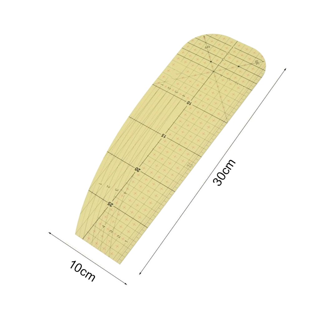Regla de medición de planchado en , regla de planchado resistente al calor, herramientas de retazos para fabricación de ropa, suministros de costura DIY, 20/30cm: 30cm 